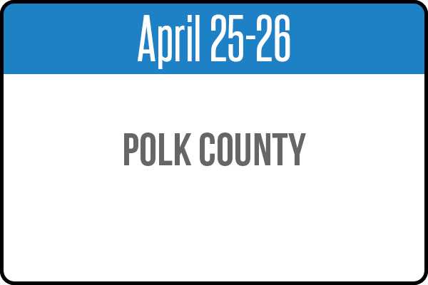 April 2026 Tournament - 50's, 65's & 74's